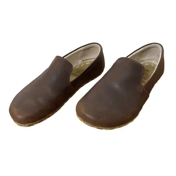 EARTHING HARMONY Grounding Barefoot Slip On Shoes Brentwood Brown Size 39 - Picture 1 of 10